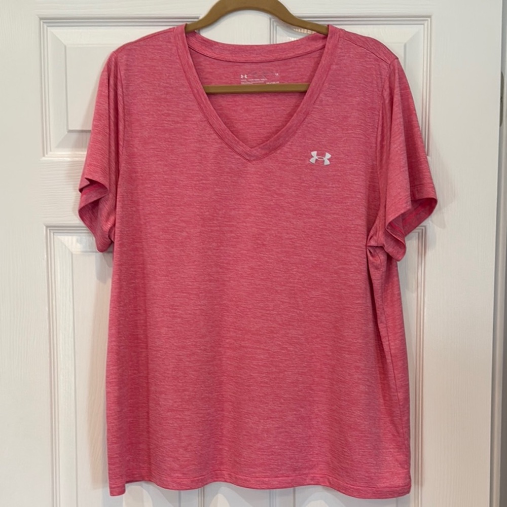 Under Armour Pink Loose Fit Short Sleeve Tee
